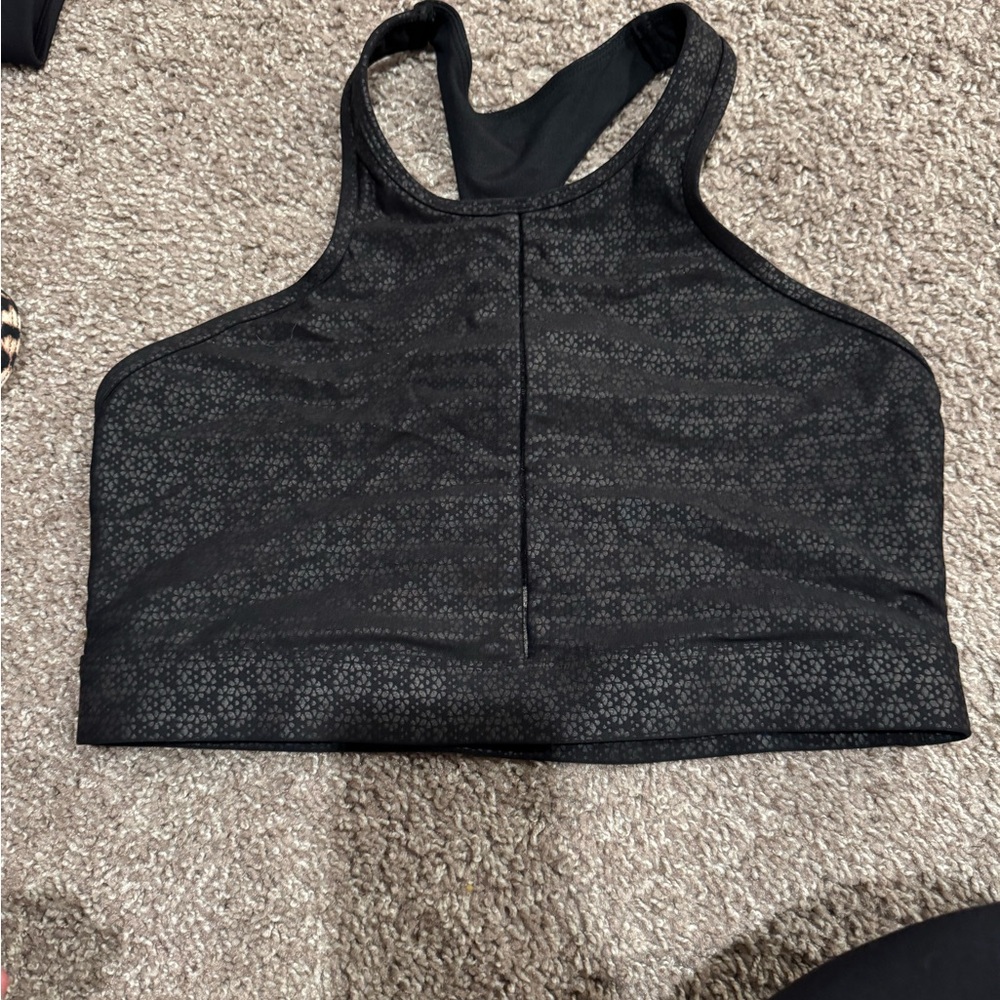 Black Sports Bra